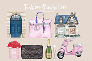 Luxury Fashion St. Cliparts Images, an Illustration by Whimseez (Thumbnail 2 of 4)