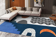 abstract geometric artwork prints, a Decorative Illustration by Muzi pear studio (Thumbnail 5 of 10)