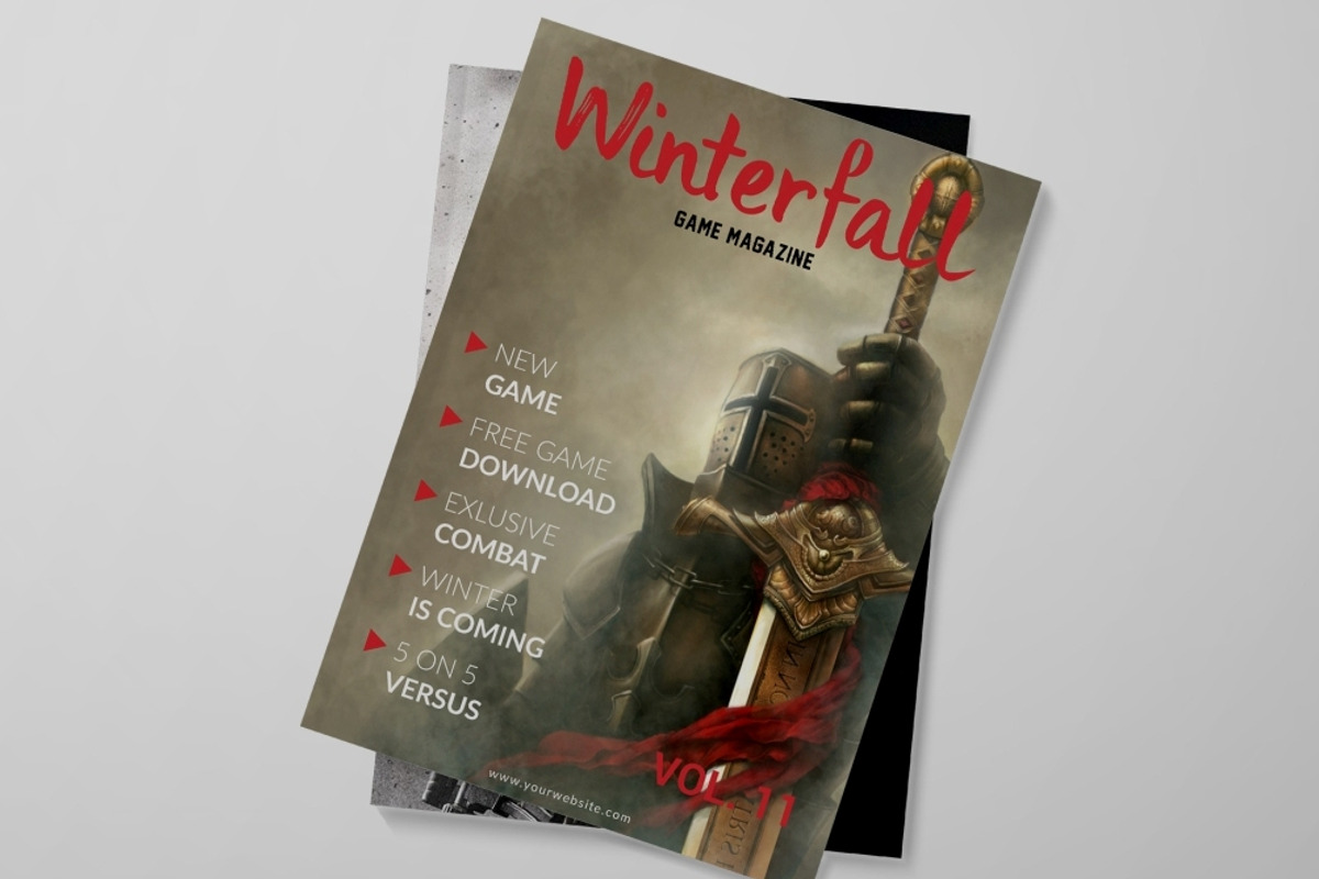 Game Magazine, a Magazine Template by BoriesBechker (Photo 14 of 14)