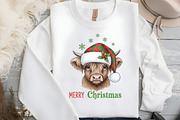 Merry Christmas PNG, an Illustration by Black Bird Studio (Thumbnail 2 of 4)