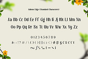 Gulons Edge - Beautiful Display Font, a Sans Serif Font by Ekahermawan (Thumbnail 12 of 15)