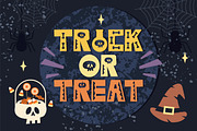 Skull And Pumpkin, a Font by caocastudio (Thumbnail 2 of 4)