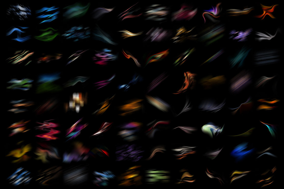 100 Motion Blurs Bundle preview 3