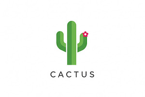 Minimal Green Cactus, a Branding & Logo Template by Logocreative