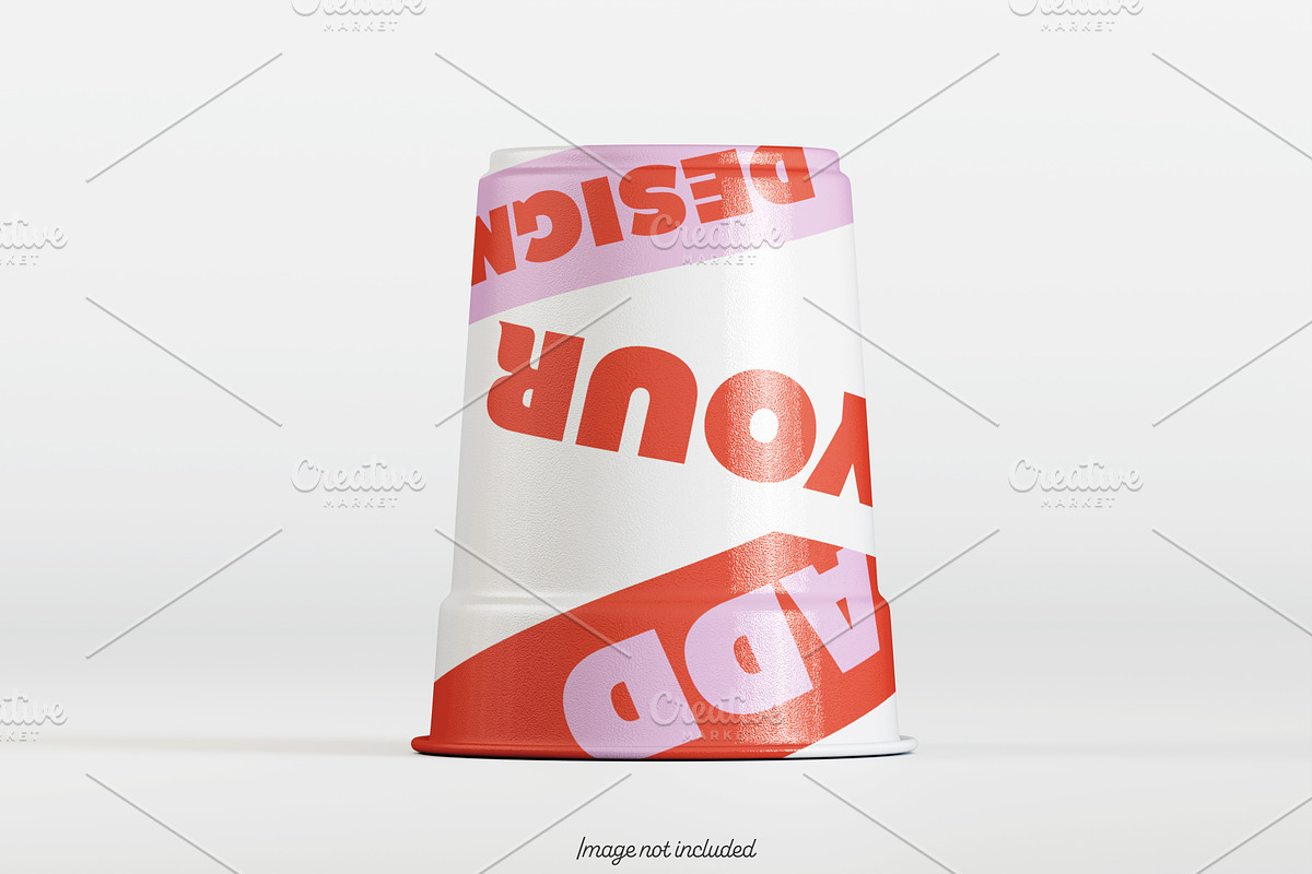 Cup plastic mockup bundles V1, a Packaging Mockup by Ambo Ampeng (Photo 11 of 19)
