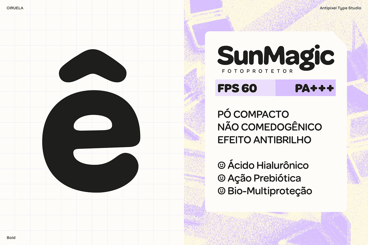 Ciruela | Chunky Round Display Sans, a Sans Serif Font by Antipixel Type Studio (Photo 16 of 19)