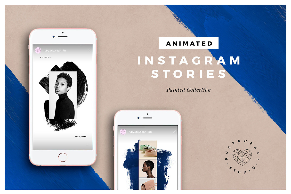 BUNDLE Animated Instagram Stories, a Social Media Template by Ruby&Heart Studio (Photo 10 of 22)