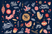 Festive Folk Graphic Collection, a Seasonal Illustration by rouxsupplyco (Thumbnail 10 of 12)