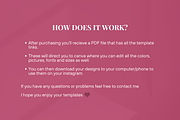 250 Pink Wellness Instagram Template, a Social Media Template by SociallyyCreative (Thumbnail 10 of 10)