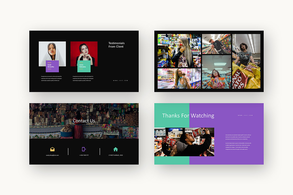 Jsic : Candy Brand Keynote, a Presentation Template by Punkl Camp (Photo 16 of 16)