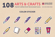 Arts And Crafts - Hand Drawn Icons, an Icon by Good Stuff No Nonsense (Thumbnail 5 of 5)