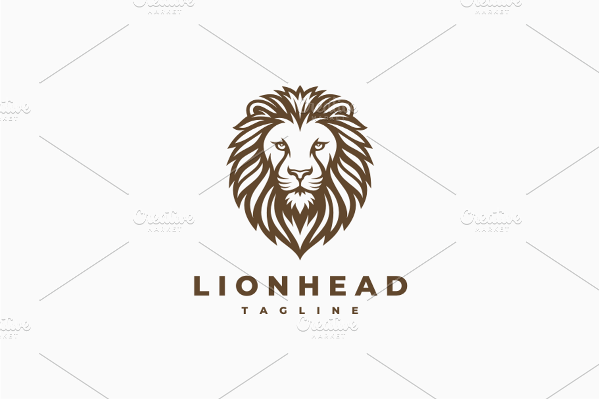 Lion Head Logo, a Branding & Logo Template by johnkent (Photo 1 of 3)