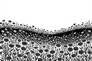 60 Daisy Flower Field Silhouette, a Seasonal Illustration by Amazin_art (Thumbnail 19 of 35)