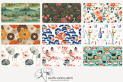 70 Japan seamless pattern, a Pattern Graphic by Poppy Lane Studio (Thumbnail 8 of 10)
