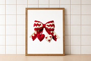 Cute Valentine Bow PNG, an Illustration by DreamArtGraphic (Thumbnail 3 of 4)