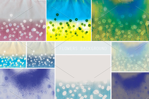 Flowers background. preview 2