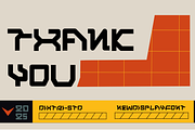 Exsi Font - Futuristic Display Font, a Serif Font by Dm Studio (Thumbnail 10 of 10)