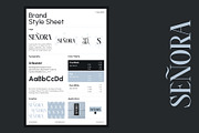 Senora - Brand Guidebook Template, a Branding & Logo Template by Hamdi Designs (Thumbnail 9 of 12)
