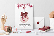 Christmas Balls and Decorations, a Decorative Illustration by NataliVA (Thumbnail 5 of 7)