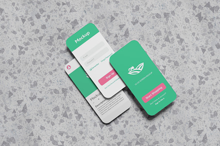 UI UX App Phone Mockup