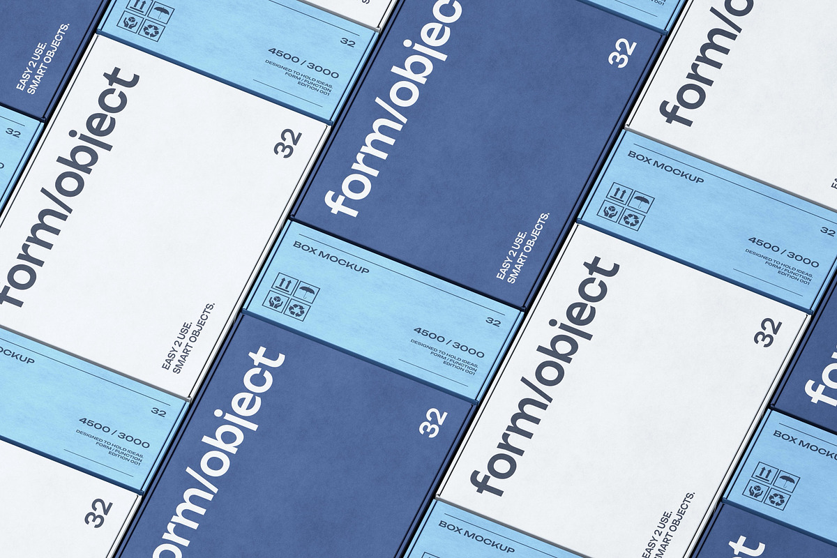 Boxes Layout Mockup, a Packaging Mockup by Design Squad