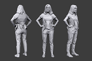 Lowpoly People Casual Pack Volume 8, a Characters & Person 3D Model by Kanistra Studio (Thumbnail 5 of 9)