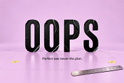 Noir Sticker Font, a Sans Serif Font by Handmadefont (Thumbnail 9 of 15)