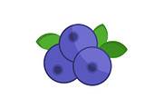 Berries Illustration Icon, an Icon by Pexelpy (Thumbnail 1 of 2)