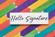 Agellia Benitta | handwritten font, a Script Font by Scratchones (Thumbnail 5 of 10)