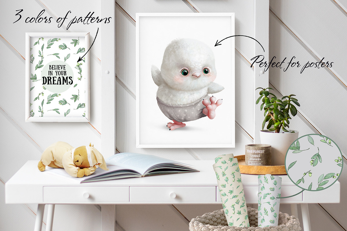 Baby owl, an Animal Illustration by TanyaSchuka (Photo 2 of 5)
