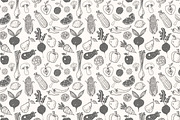 Fruits and vegetables doodles, a Food Illustration by Elina_Li (Thumbnail 16 of 20)