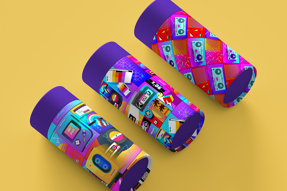 The 90's branding patterns, a Pattern Graphic by Polar Vectors (Photo 12 of 21)