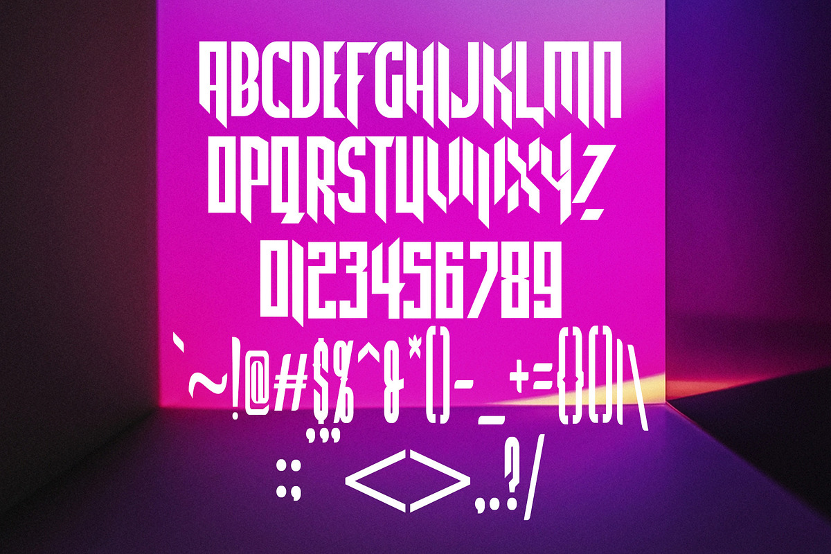 Tanux - Gaming Font, a Symbol Font by ivan_artnivora (Photo 2 of 4)