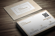 Clean Wooden Business Card, a Business Card Template by bouncy (Thumbnail 1 of 4)