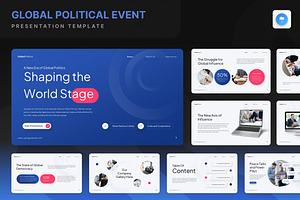 Global Political Event Presentation, a Presentation Template by Annora Studio