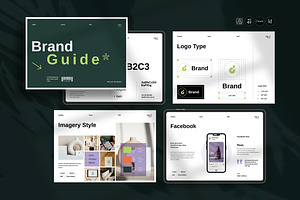 Brand Identity Guidelines Template, a Brochure Template by TemplateFolio-Shop
