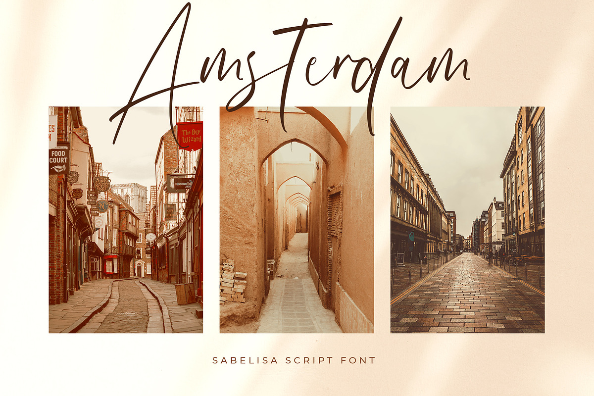 Sabelisa Script Font, a Script Font by Lythcreative (Photo 3 of 8)