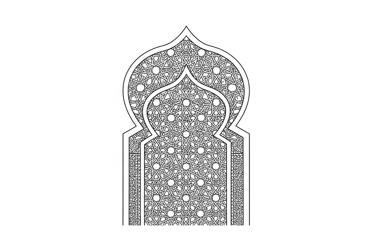 Islamic Arch Window Mandala Bundle, an Illustration by Artivon (Photo 42 of 45)