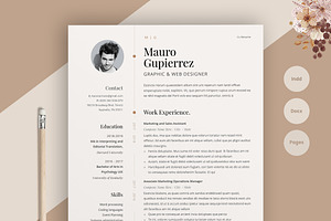 Resume / Cv Template