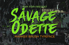 Savage Odette Typeface