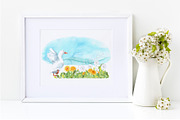 Duck village, an Animal Illustration by JennyColorArt (Thumbnail 5 of 6)