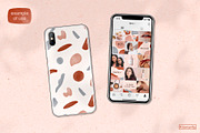 Terracotta Watercolor Shapes, a Texture Graphic by kilaniants (Thumbnail 8 of 14)