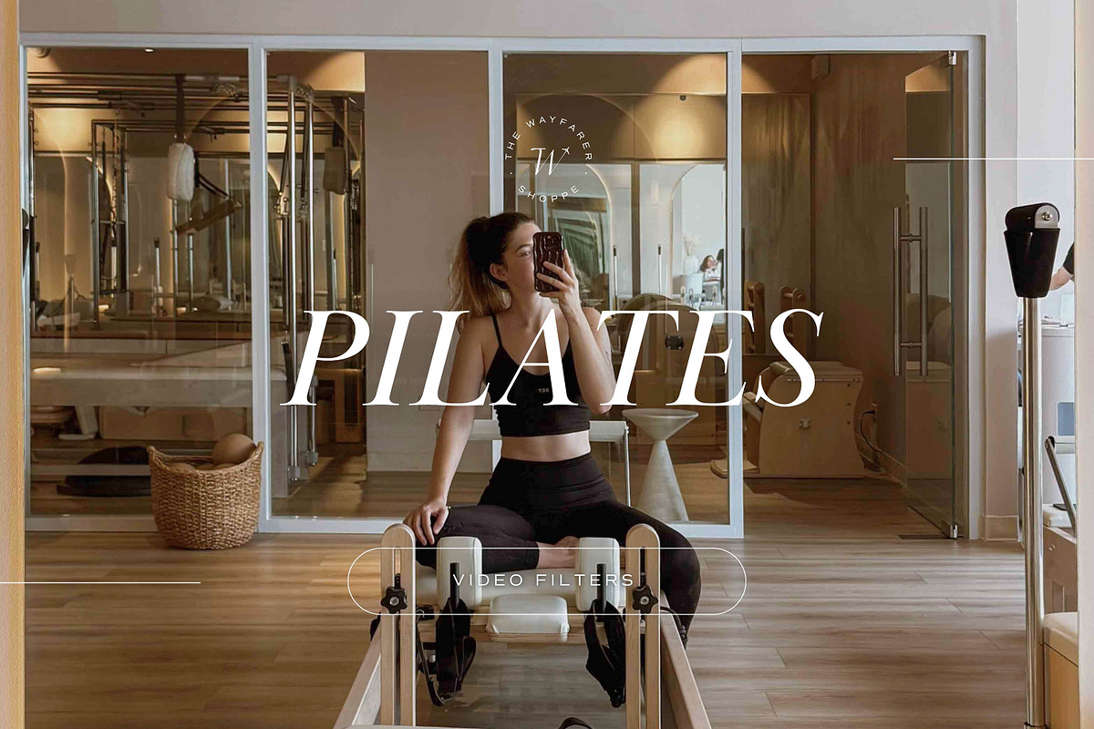 15 Pilates Mobile Video Filters LUTs, a Preset Add-On by TheWayfarerShoppe (Photo 1 of 10)