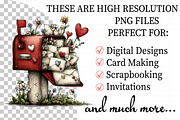 Whimsical Valentine Clipart Bundle, an Illustration by Daily.Designs (Thumbnail 2 of 5)