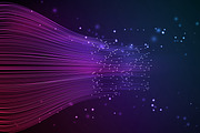 Data connection speed line, a Technology Illustration by majcot (Thumbnail 4 of 6)