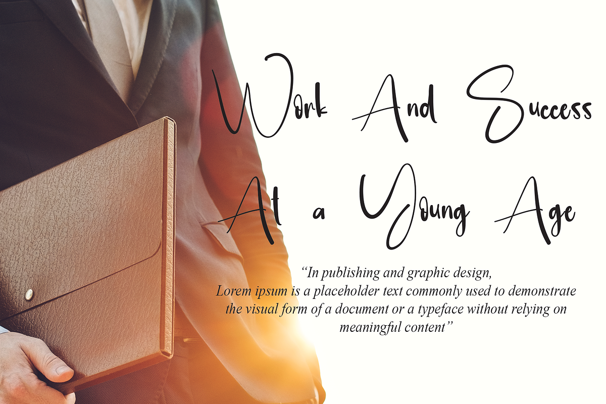 Backdrop | Script Font, a Script Font by Scratchones (Photo 5 of 8)