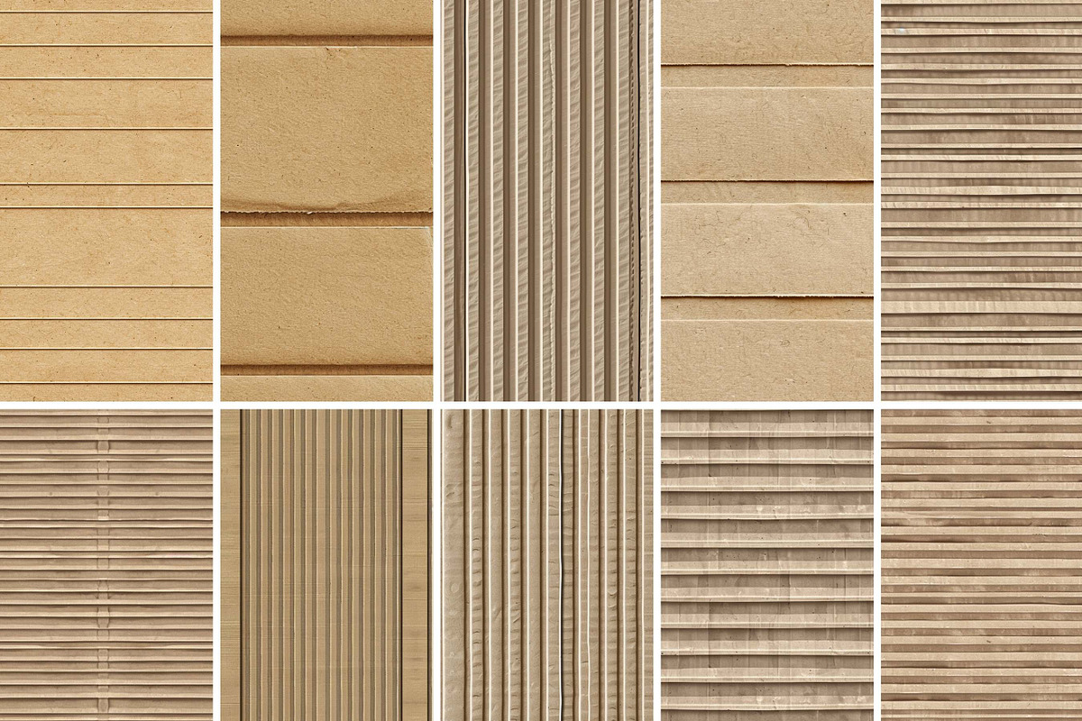 Cardboard Seamless Texture, Brown, a Pattern Graphic by BrushstrokeArtGB (Photo 5 of 11)