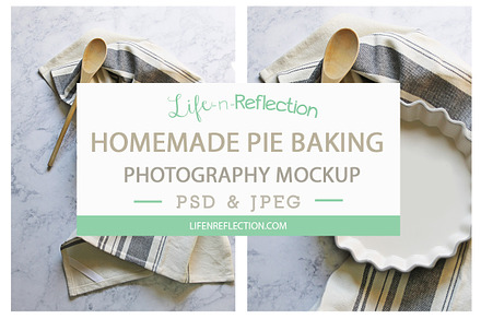 Baking Pie Photo Mockup