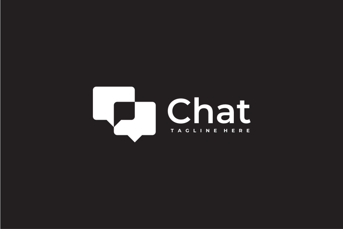 Chat Logo Template, a Branding & Logo Template by yopie (Photo 3 of 3)