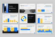 Yearly Evaluation Google Slides, a Presentation Template by Loin Studio (Thumbnail 3 of 4)
